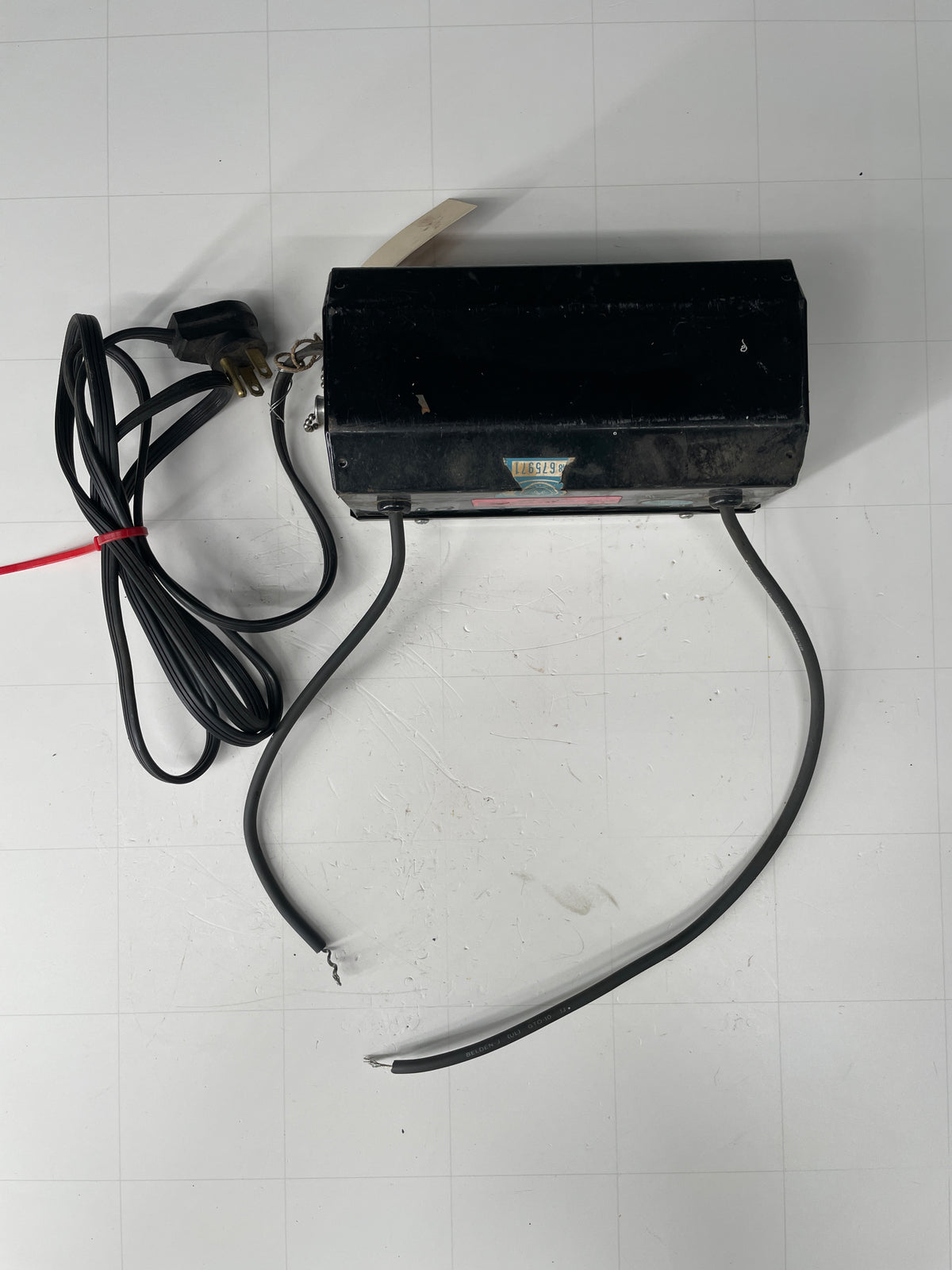Franceformer Vintage Core & Coil Neon Sign Replacement Transformer – 9Kv Embossed Anheuser Busch Front