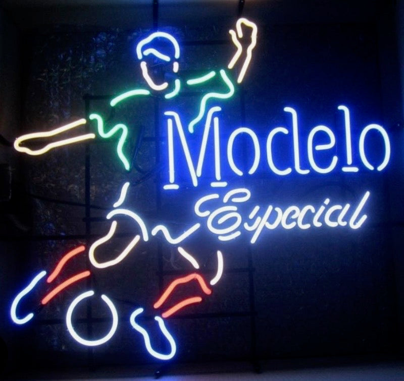 Modelo Soccer Player Neon Sign Replacement Tube