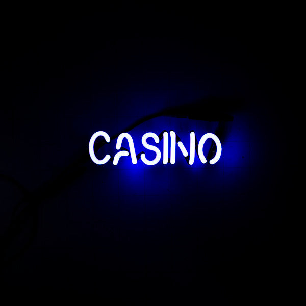CASINO Single Stroke Word Unit Replacement Tube - Neon Sign Part Used