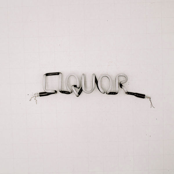 LIQUOR Single Stroke Word Unit for LIQUOR STORE Replacement Tube - Neon Sign Part Used