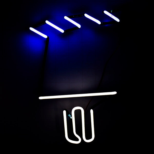 Laces & Back Light for Bud Light NFL Replacement Tube - Neon Sign Part Used