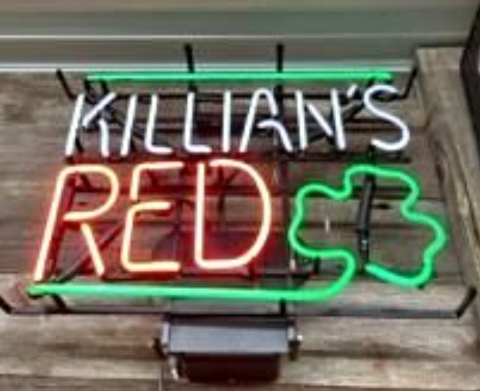 RED Word Unit Replacement Tube for Killian's- Neon Sign Part