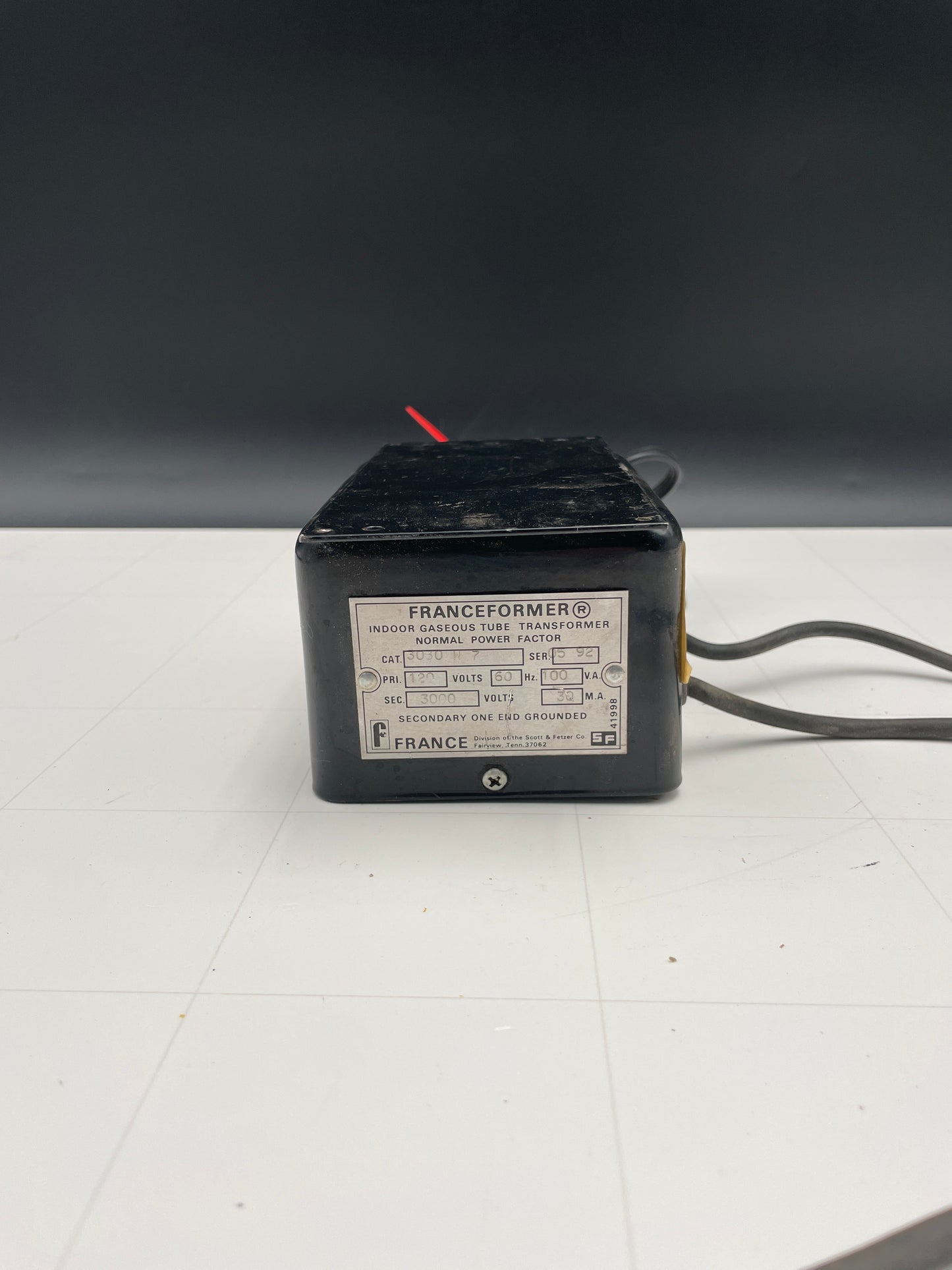 Franceformer Vintage Core & Coil Neon Sign Replacement Transformer – 3Kv