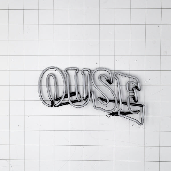 OUSE double stroke Word Unit for Ice House Replacement Tube - Neon Sign Part