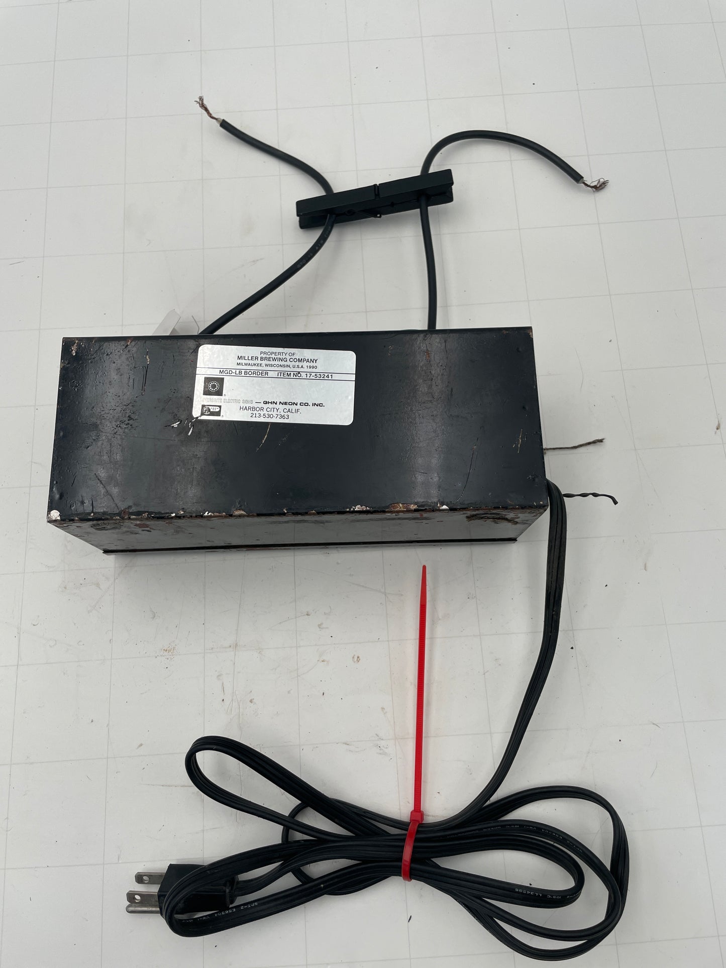 GHN Vintage Core & Coil Neon Sign Replacement Transformer – 7.5Kv