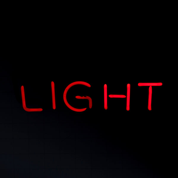 LIGHT Single Stroke Word Unit Neon Sign Replacement Tube