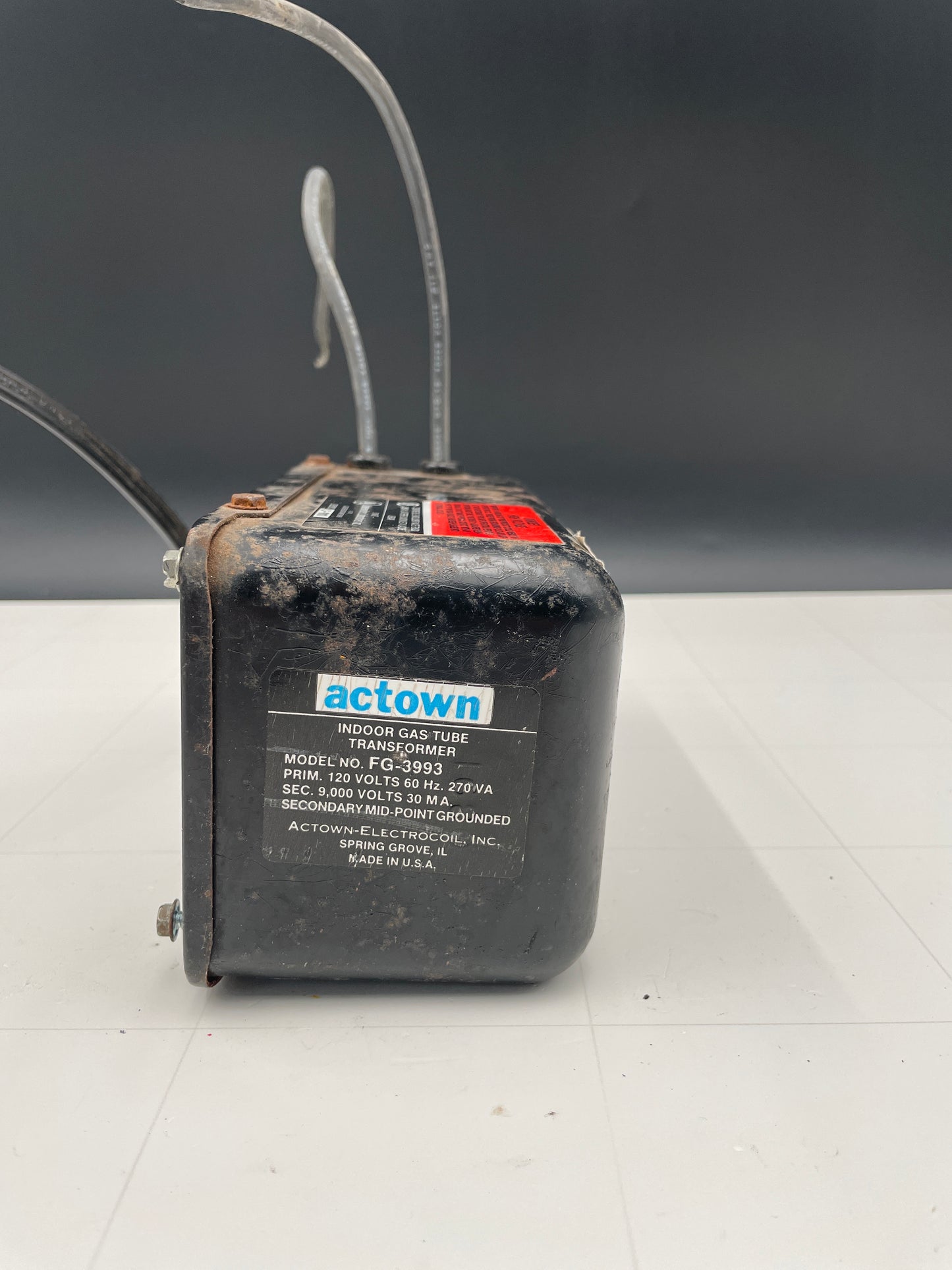 Actown Vintage Core & Coil Neon Sign Replacement Transformer – 9Kv