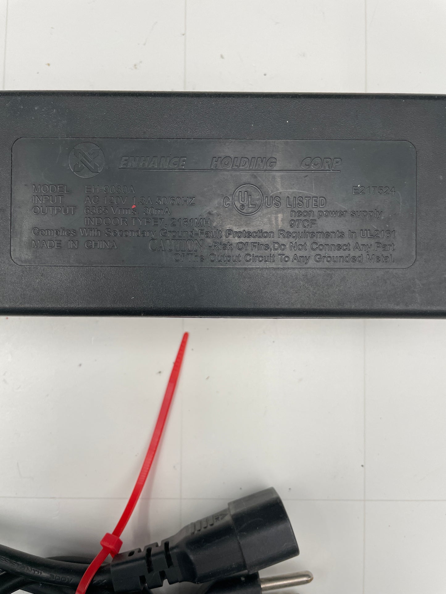Enhance Electronic Neon Sign Replacement Transformer – 9Kv