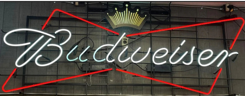 Bottom Left Bowtie for Budweiser 8Ft Bowtie Neon - Neon Sign Part