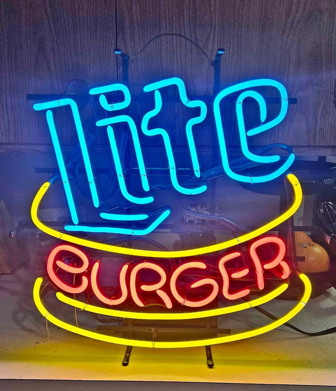 Bun for Miller Lite Burger Neon Sign Replacement Tube