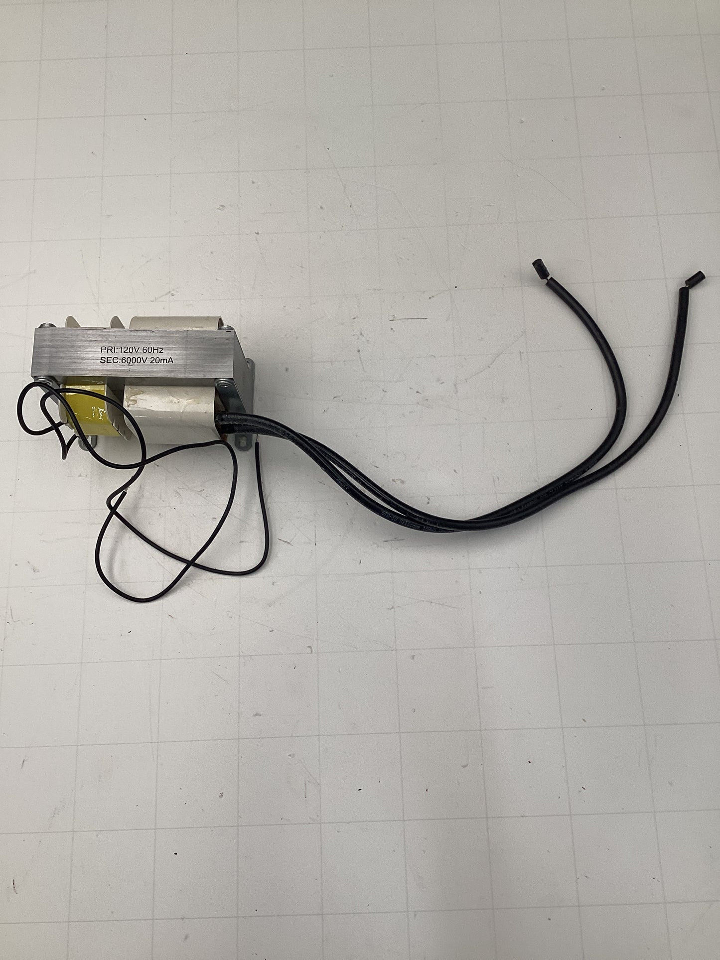 Open Core & Coil Neon Sign Transformer – 6,000V 20mA – Model CC6020