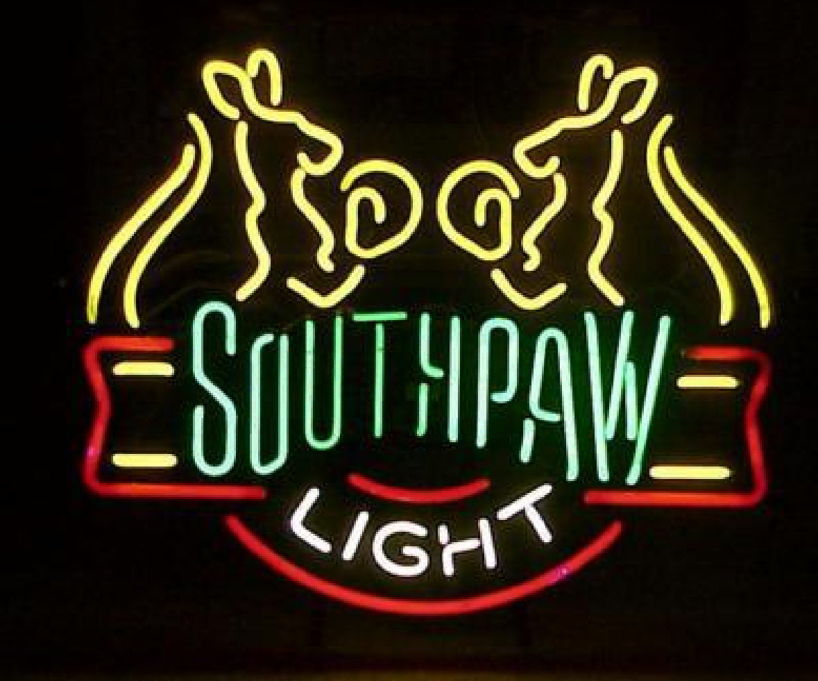 Bottom Border for South Paw Neon Sign Replacement Tube