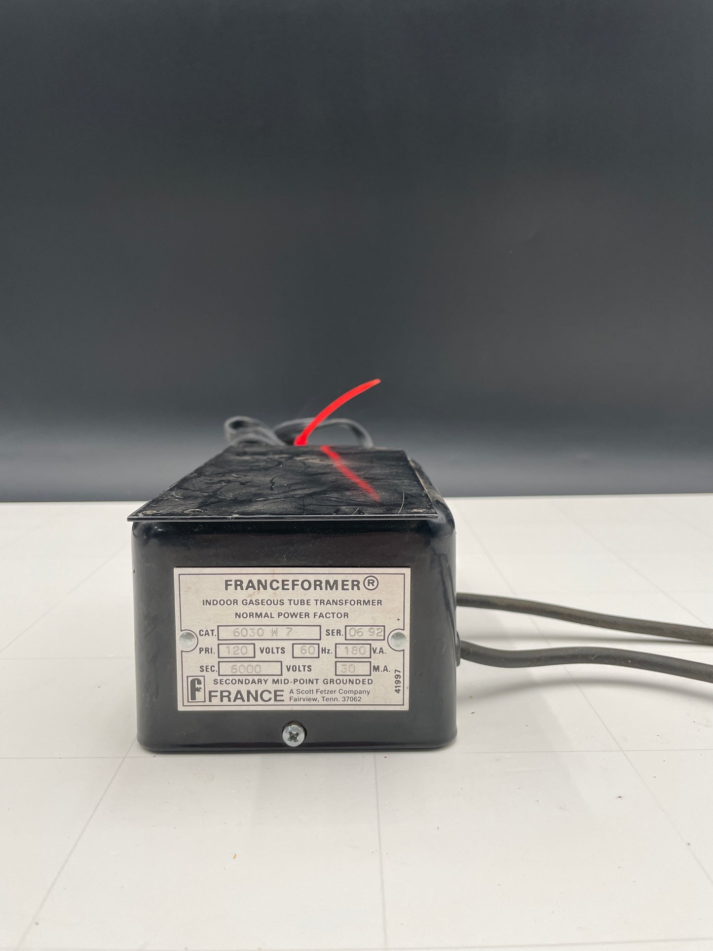 Franceformer Vintage Core & Coil Neon Sign Replacement Transformer – 6Kv