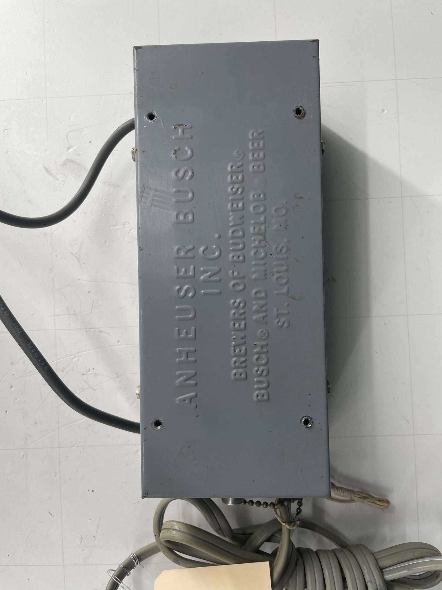Franceformer Gray Vintage Core & Coil Neon Sign Replacement Transformer – 7.5Kv