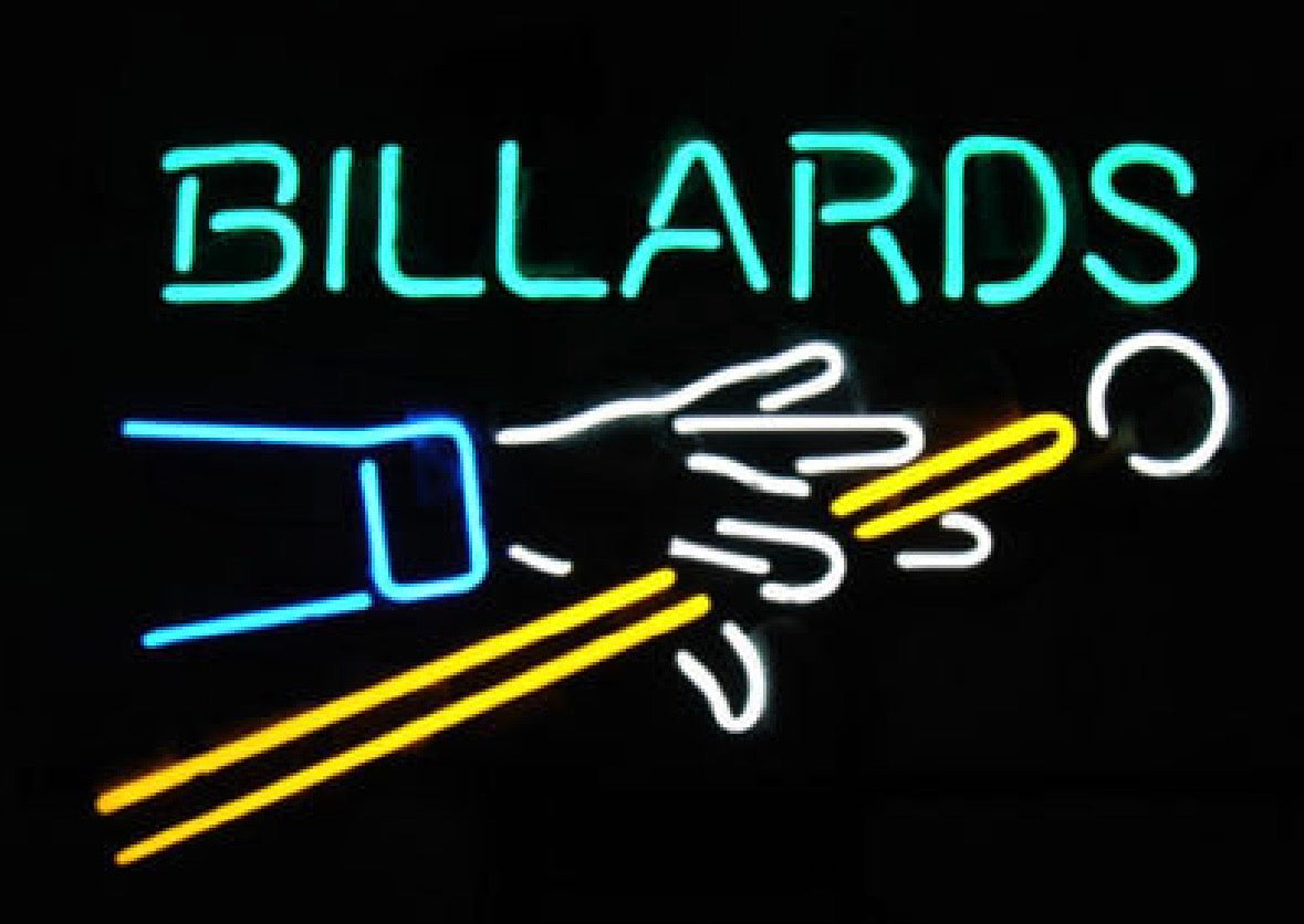 Arm, Hand and Fingers Unit for Billiards Replacement Tube - Neon Sign Part
