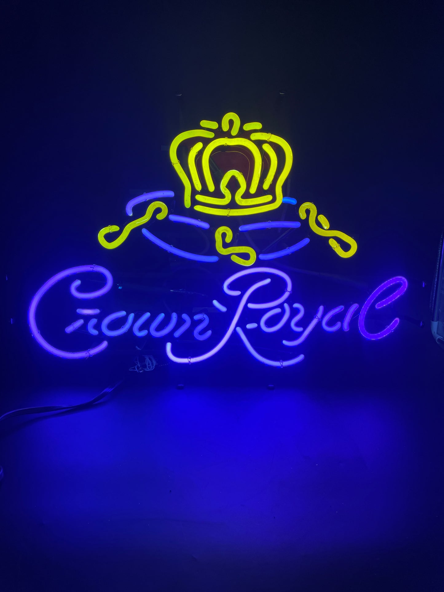 Royal Script Word unit for Crown Royal Replacement Tube - Neon Sign Part