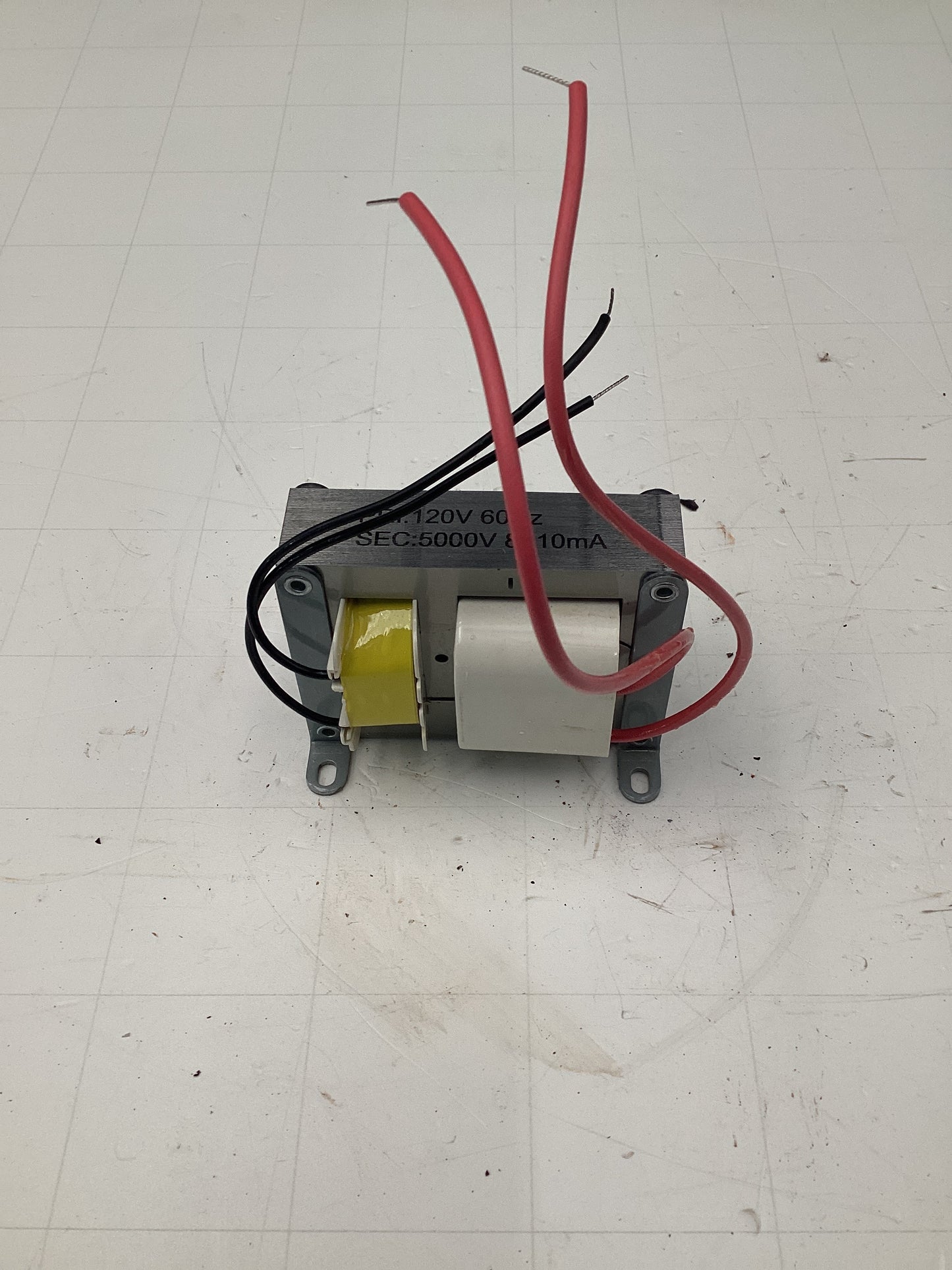 Open Core & Coil Neon Sign Transformer – 5kV 10mA – CC5010 Equivalent – 120V