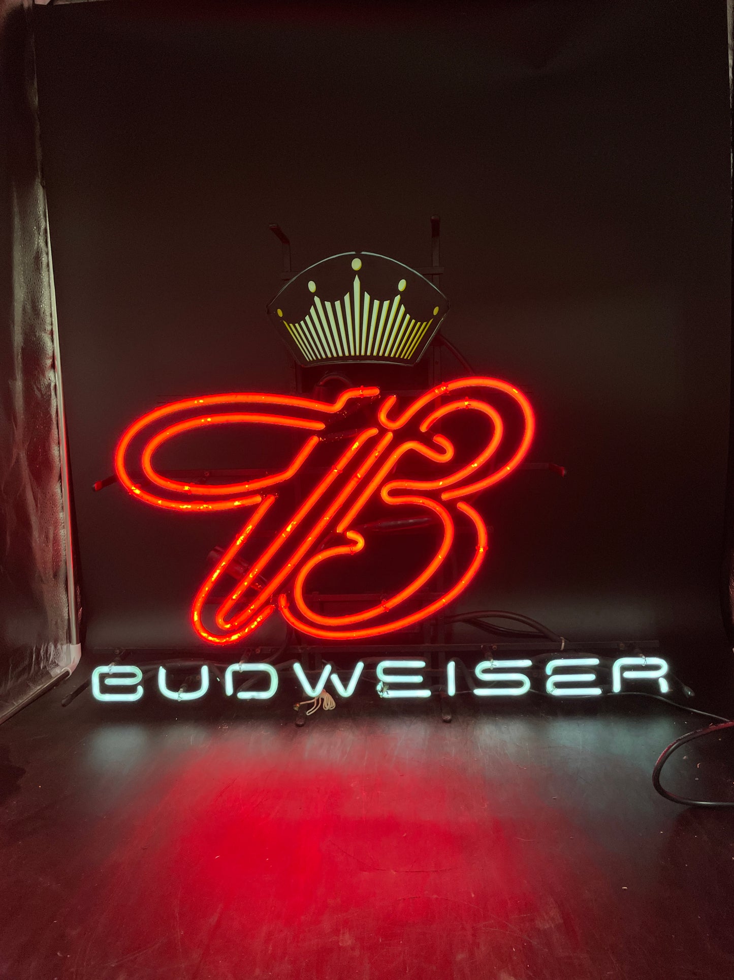 BUDWEISER single stroke for King B Word Unit Replacement Tube - Neon Sign Part