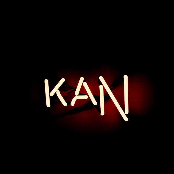 Kans Sign KAN Single Stroke Word Unit for Alaskan Amber Neon Sign Replacement Tu ...