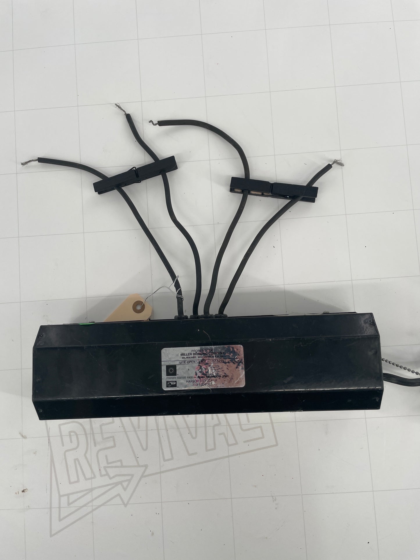 Franceformer Dual Output Vintage Core & Coil Neon Sign Replacement Transformer – 7.5Kv & 1.5Kv