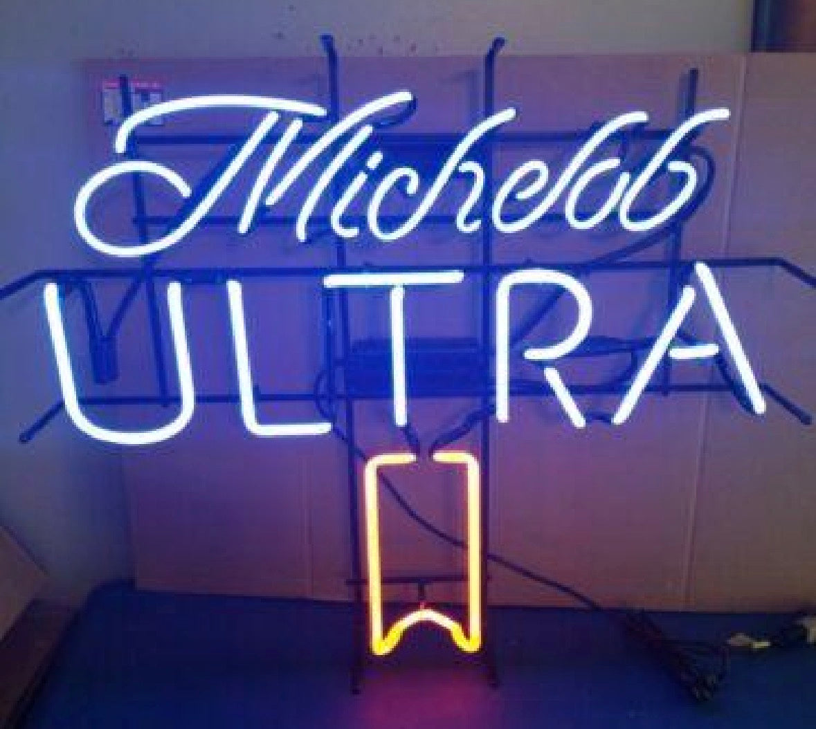 Michelob Single Stroke Script Word unit for Michelob Ultra Replacement Tube - Neon Sign Part