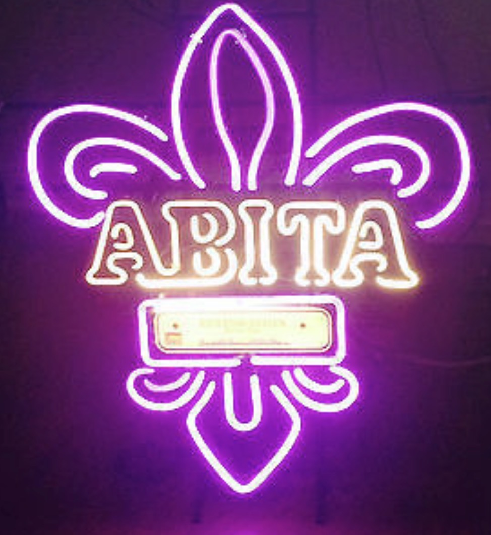 Top and Right Logo Unit for ABITA Replacement Tube - Neon Sign Part