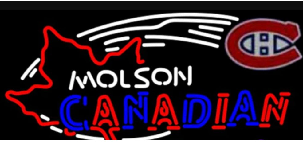 Grid unit for Molson Hockey Neon with team insert Neon Sign Replacement Tube