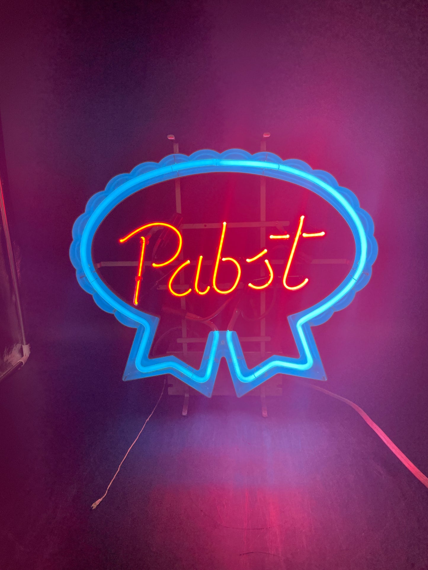 Pabst Neon Clamshell Sign Replacement Tube