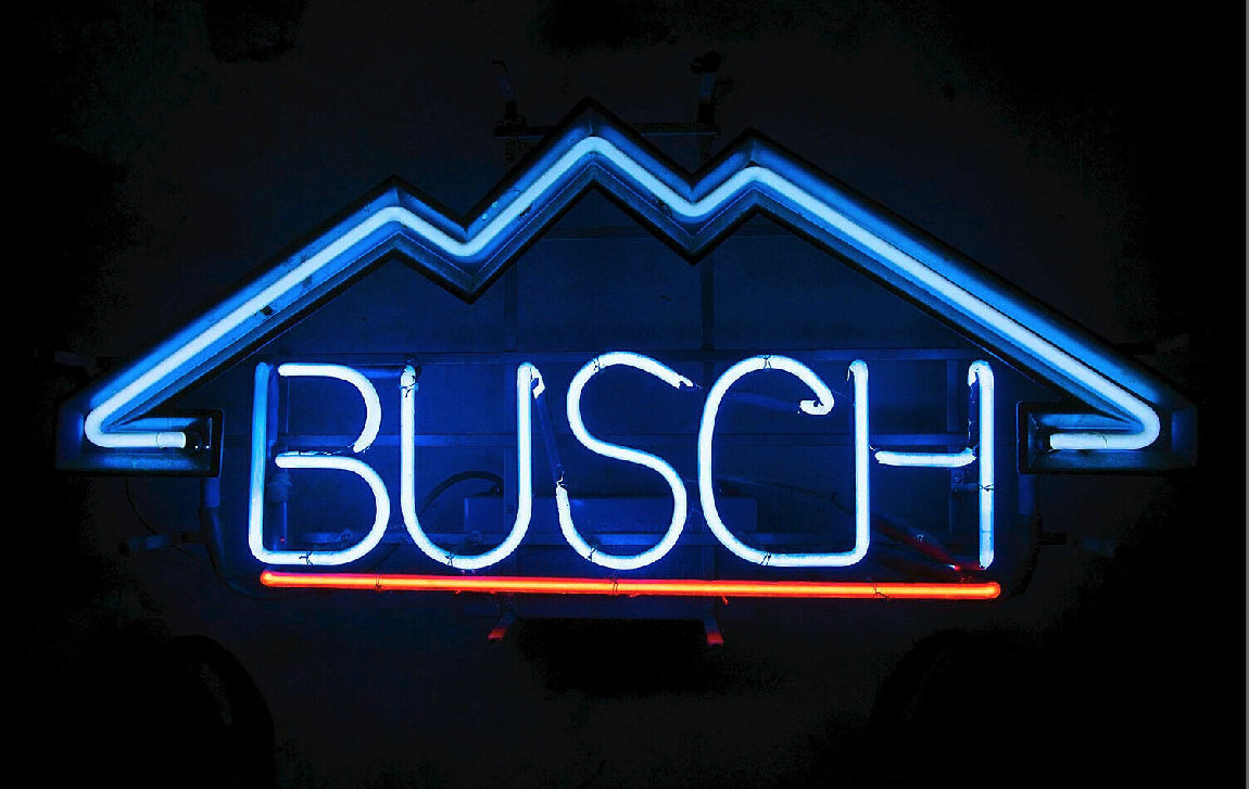 Mountain Border for Large Busch Neon Sign Replacement Tube