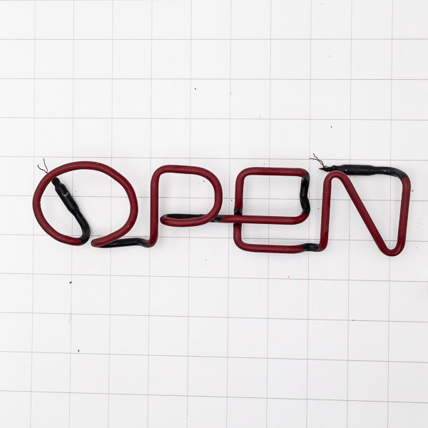 OPEN Neon Sign Replacement Tube