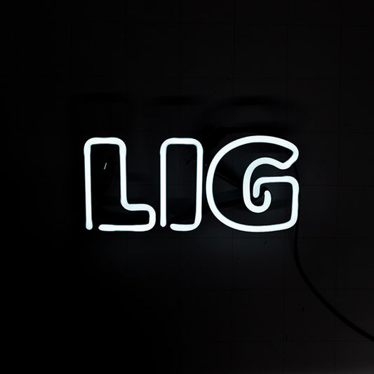 LIG Double Stroke Word Unit for Bud Light Replacement Tube - Neon Sign Part