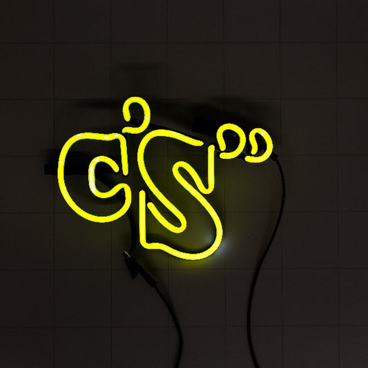 CS Single Stroke Word Unit Replacement Tube - Neon Sign Part Used