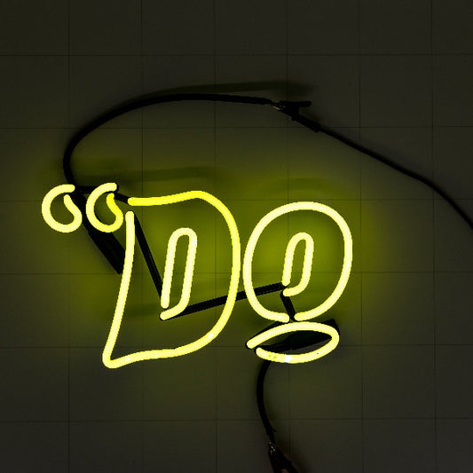 DO Double Stroke Word Unit Replacement Tube - Neon Sign Part Used