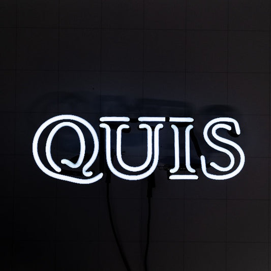 QUIS Double Stroke Word Unit Replacement Tube - Neon Sign Part Used