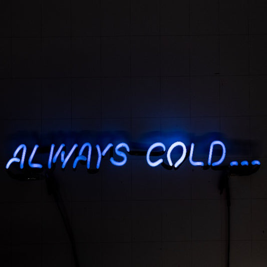 Always Cold Single Stroke Word Unit Replacement Tube - Neon Sign Part Used