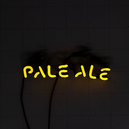 PALE ALE Single Stroke Word Unit Replacement Tube - Neon Sign Part Used