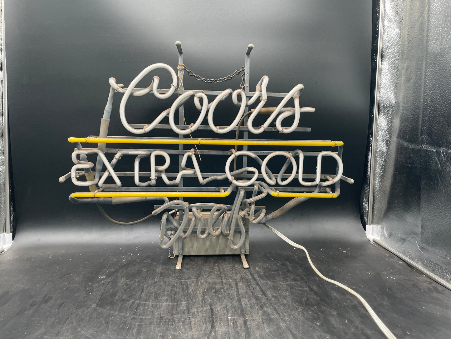 Border Unit for Coors Extra Gold – Replacement Tube – Neon Sign Part