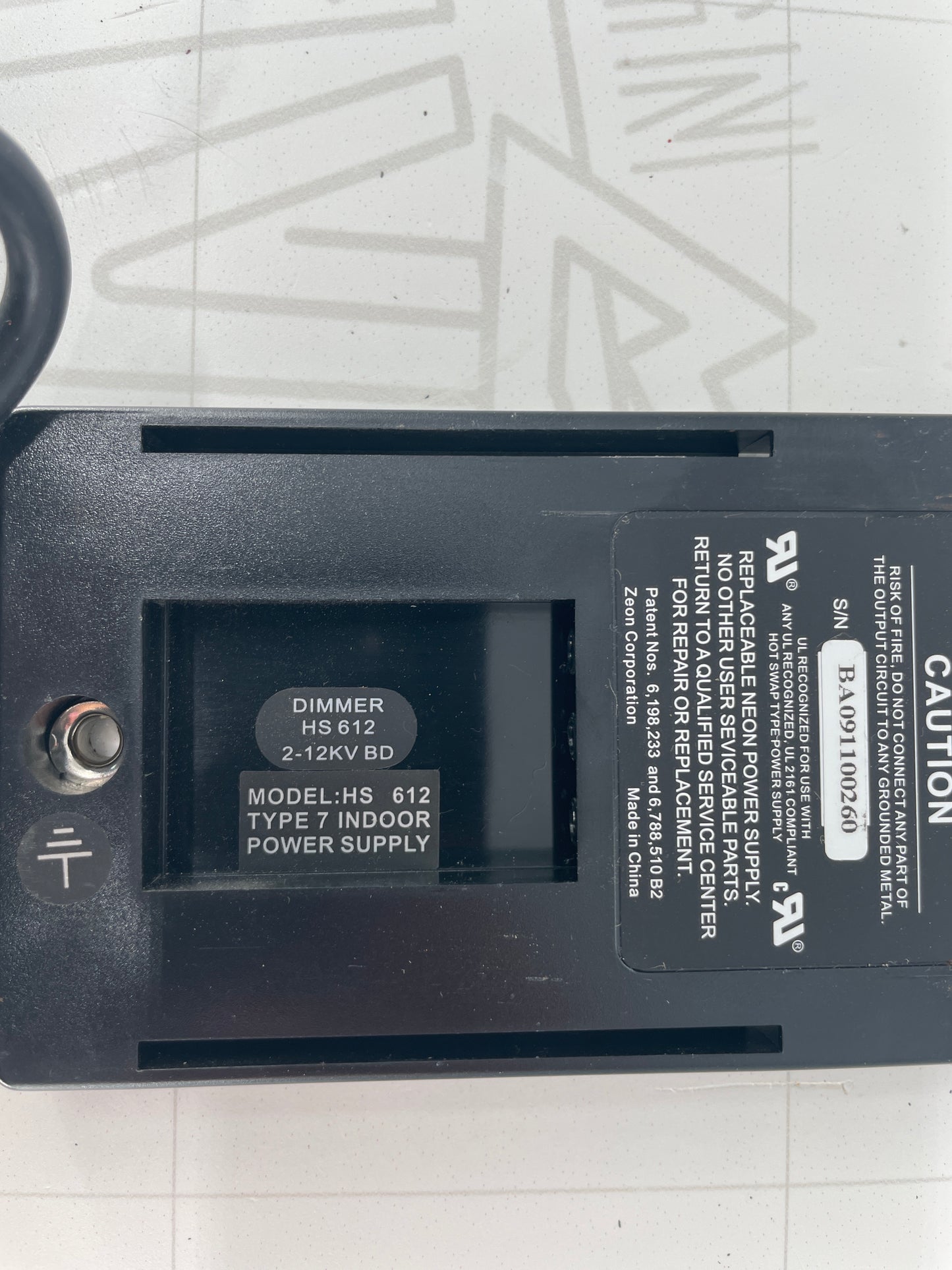 Hot Swap Base Electronic Neon Sign Replacement Transformer – 9Kv