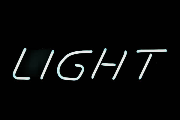 LIGHT Single Stroke Word unit for Coors Replacement Tube - Neon Sign Part