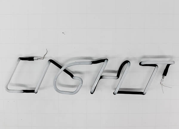 LIGHT Single Stroke Word unit for Coors Replacement Tube - Neon Sign Part