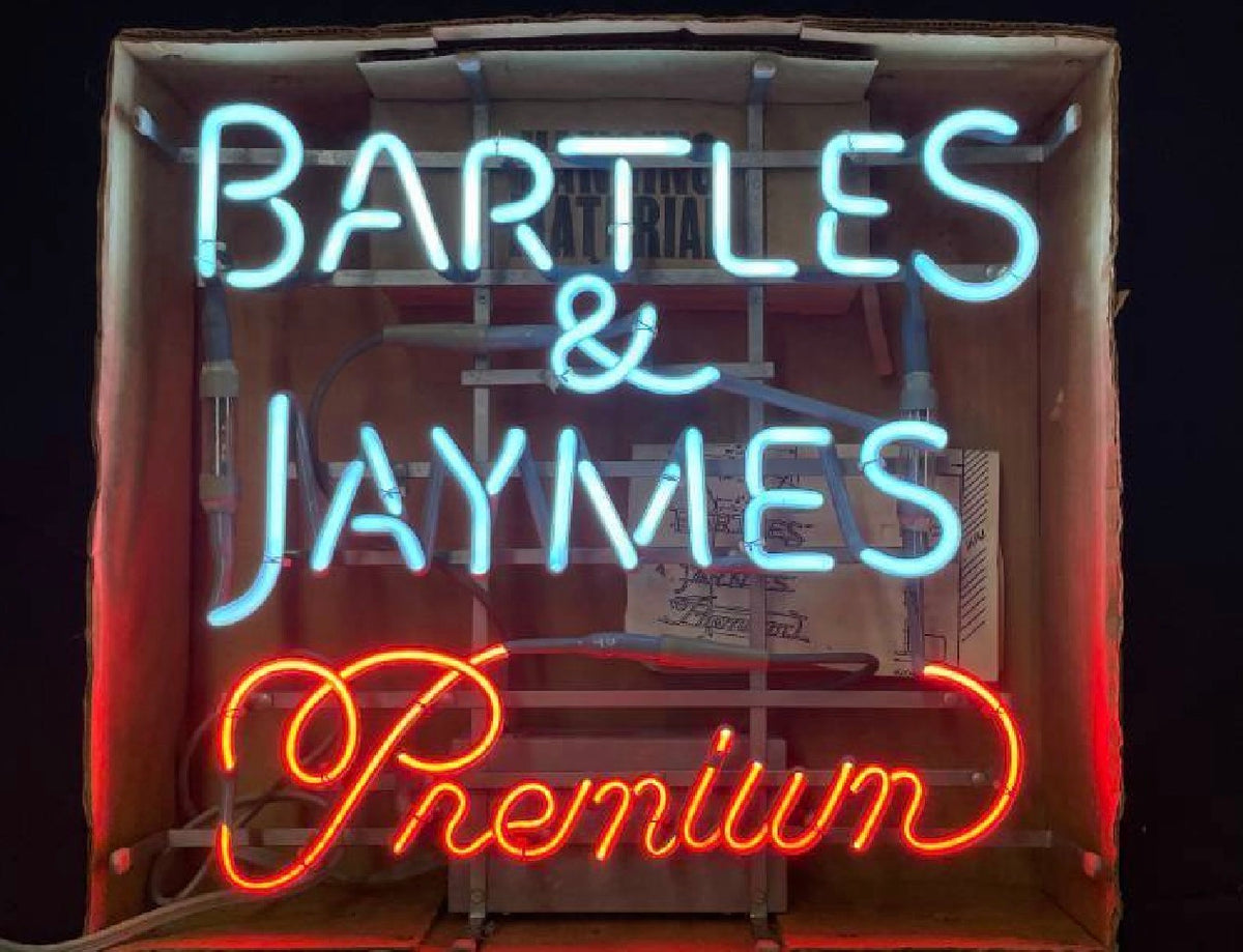 BARTLES Single Stroke word unit for Bartles & James Replacement Tube - Neon Sign Part