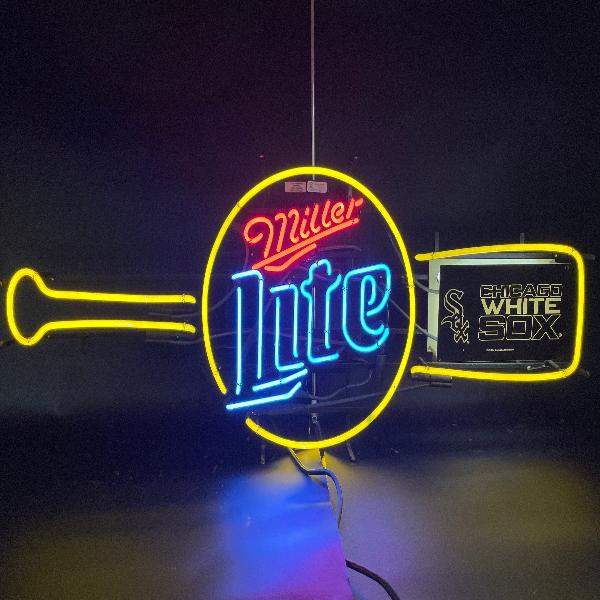 Baseball Bat for Miller Lite Neon Sign Replacement Tube