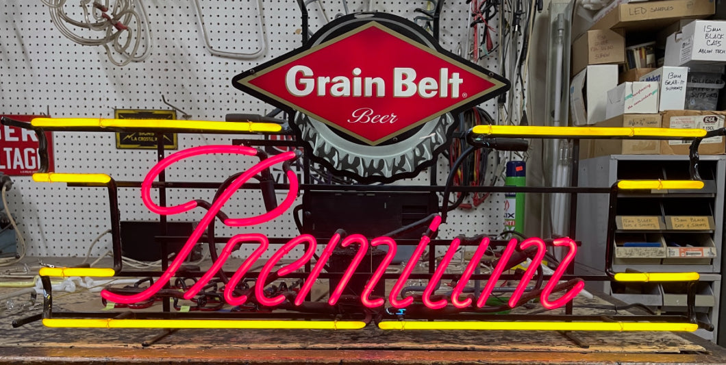 Border/Outline for Grain Belt Replacement Tube - Neon Sign Part