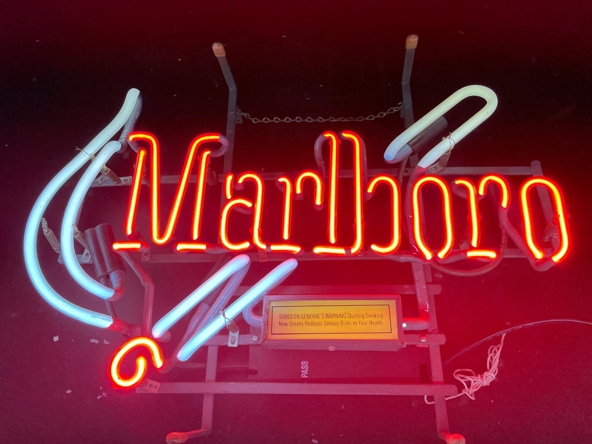 marlboro cigarette neon sign Vintage Sign, Marlboro Cowboy Wall Art, Western Bar Sign, Rustic Tobacco Decor, Marlboro Man Cave Gift, Retro Smoking Poster 10 years 20" Marlboro Cigarettes And Match