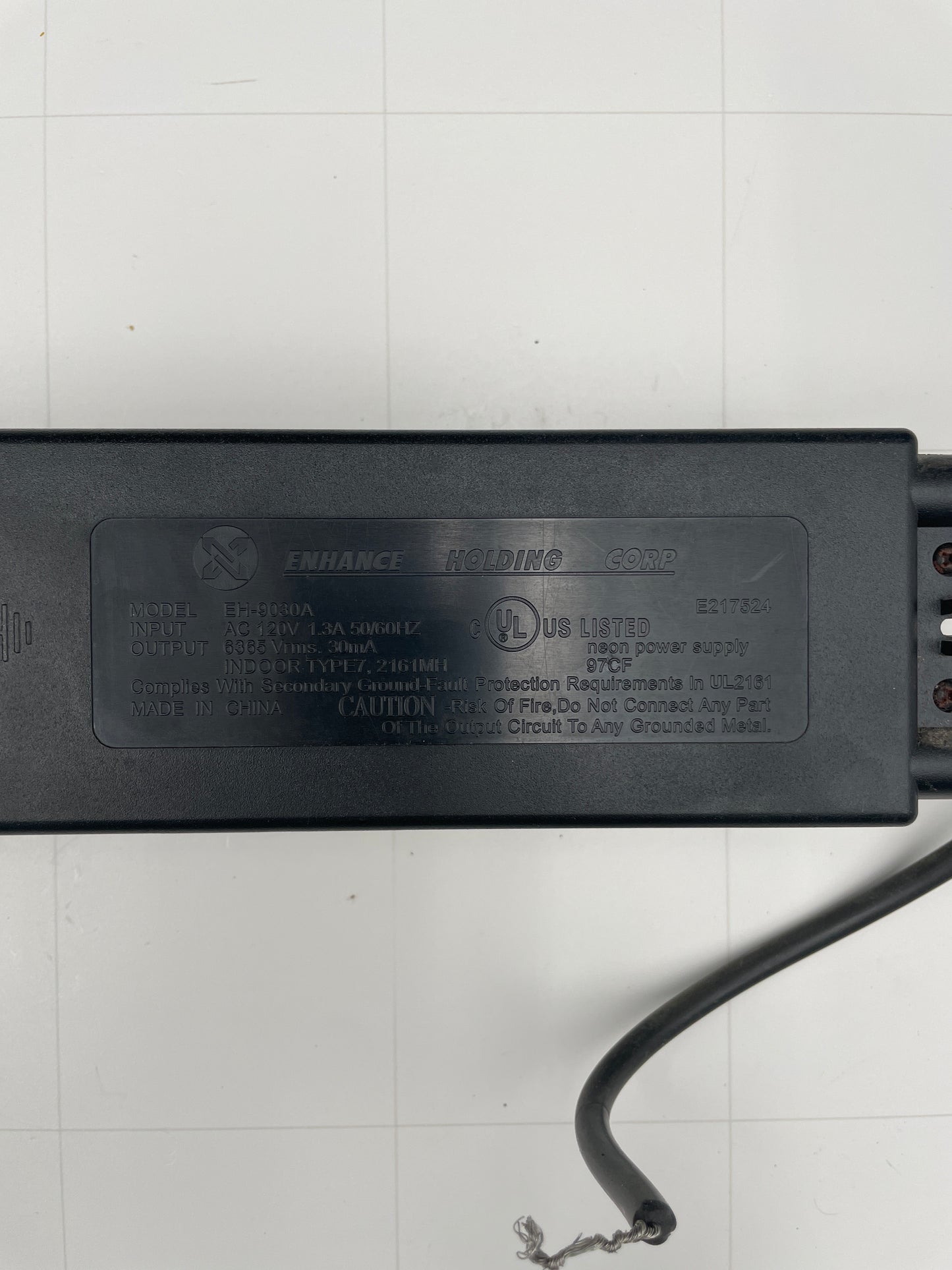 Enhance Electronic Neon Sign Replacement Transformer – 9Kv