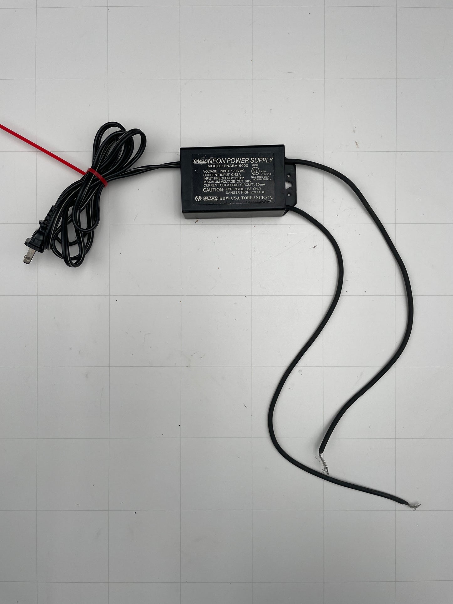 ENABA Neon Power Supply Electronic Neon Sign Replacement Transformer – 6Kv