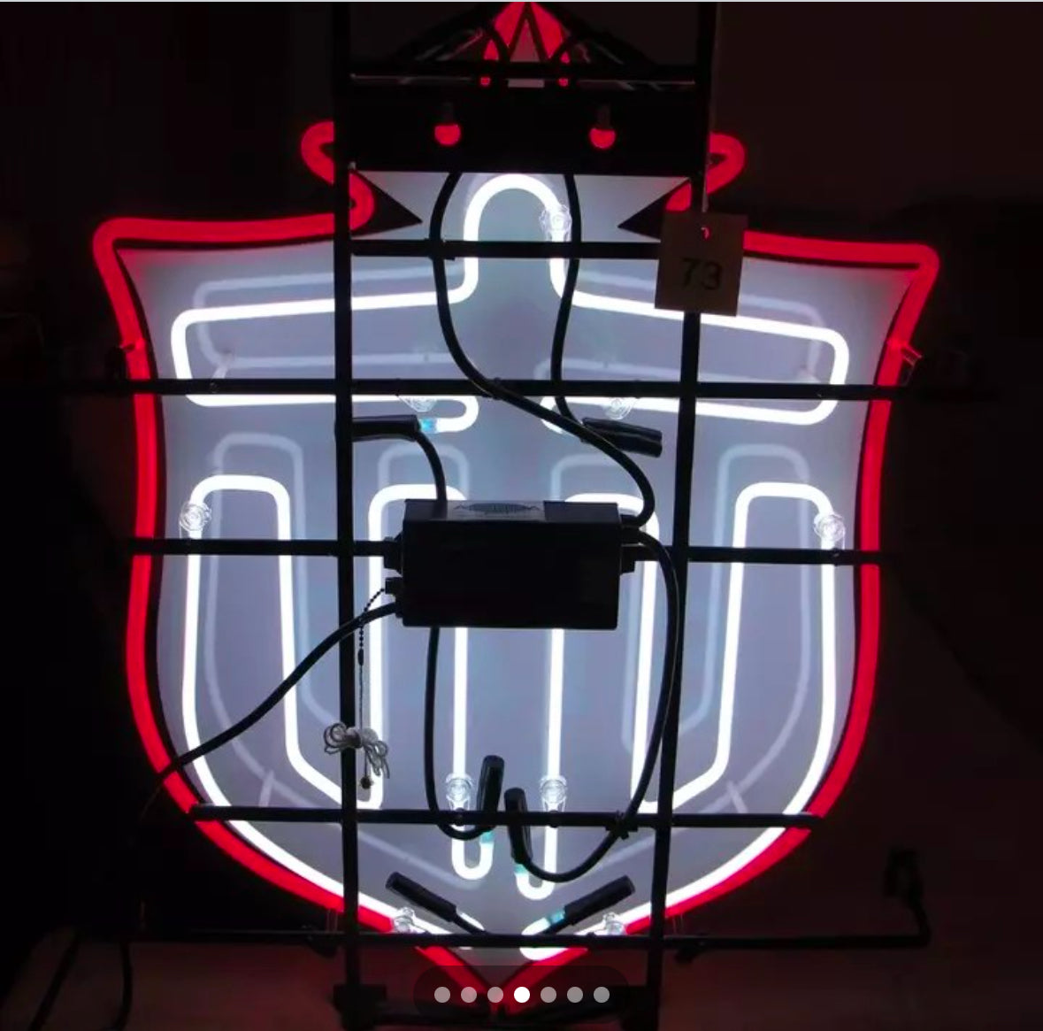 Right / Left Backlight / Grid for Lone Star Neon Sign Replacement Tube