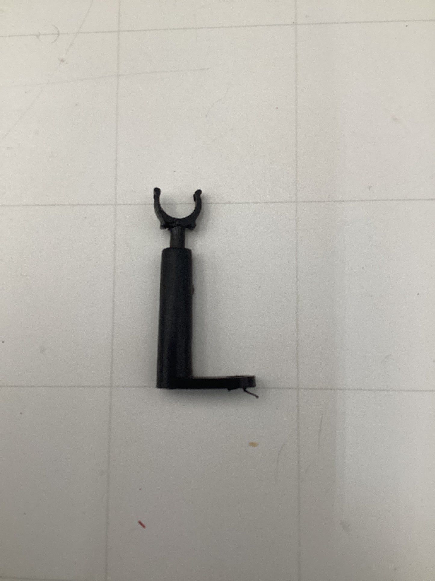 7mm Neon Sign Replacement Black Plastic Tube Support – 2" Height