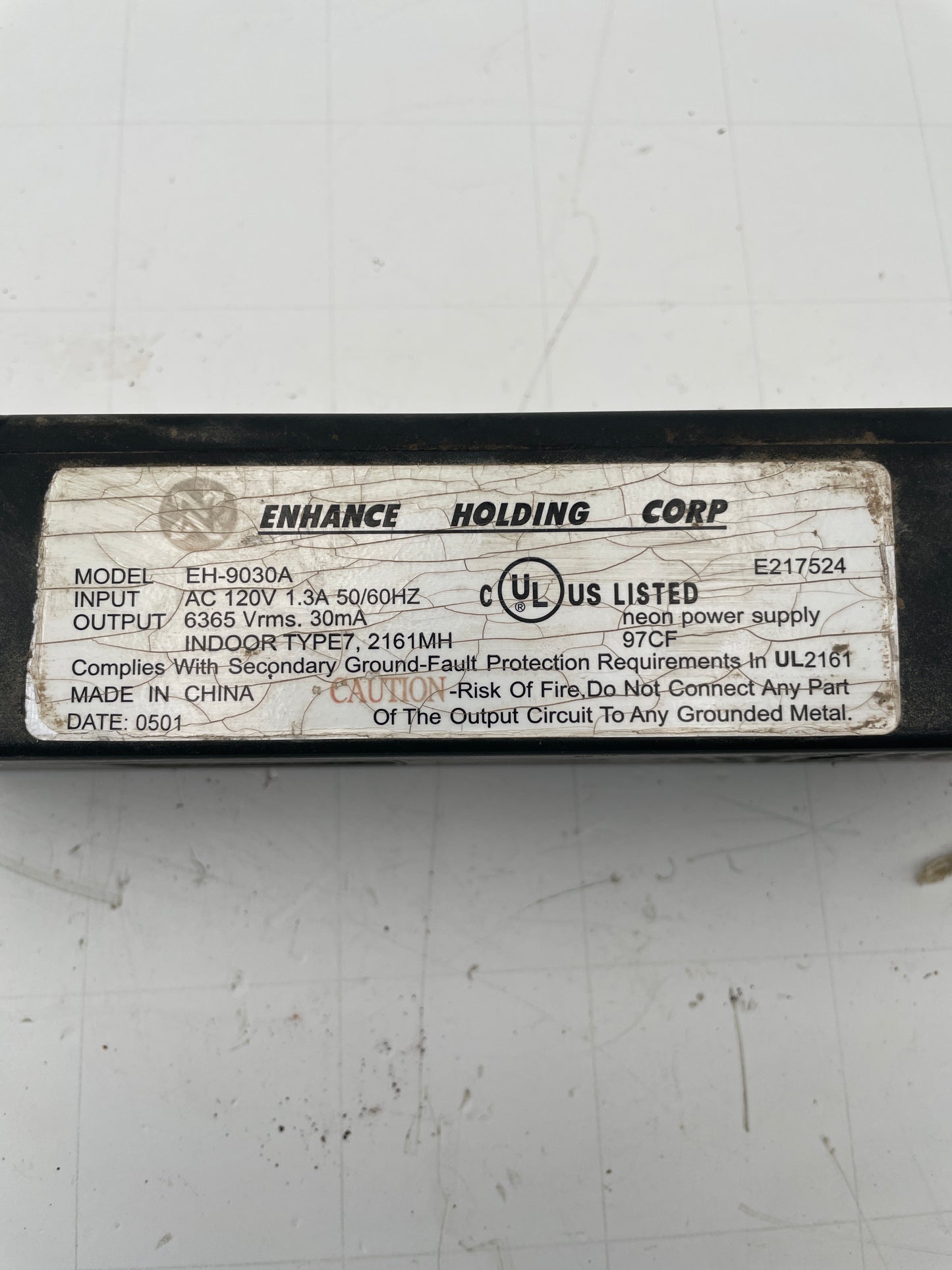 Enhance Electronic Neon Sign Replacement Transformer – 9Kv