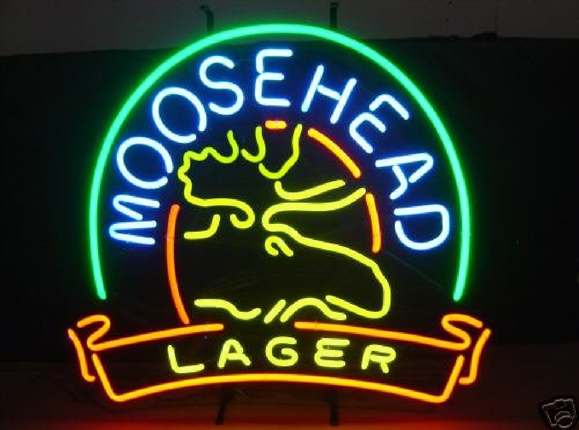 MOOSEHEAD Arched Single Stoke Word unit Replacement Tube - Neon Sign Part